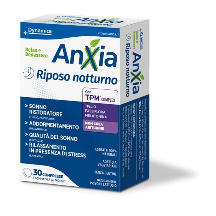 DYNAMICA ANXIA RIPOSO NOTTURNO 30 COMPRESSE DYNAMICA ANXIA RIPOSO NOTTURNO 30 COMPRESSE