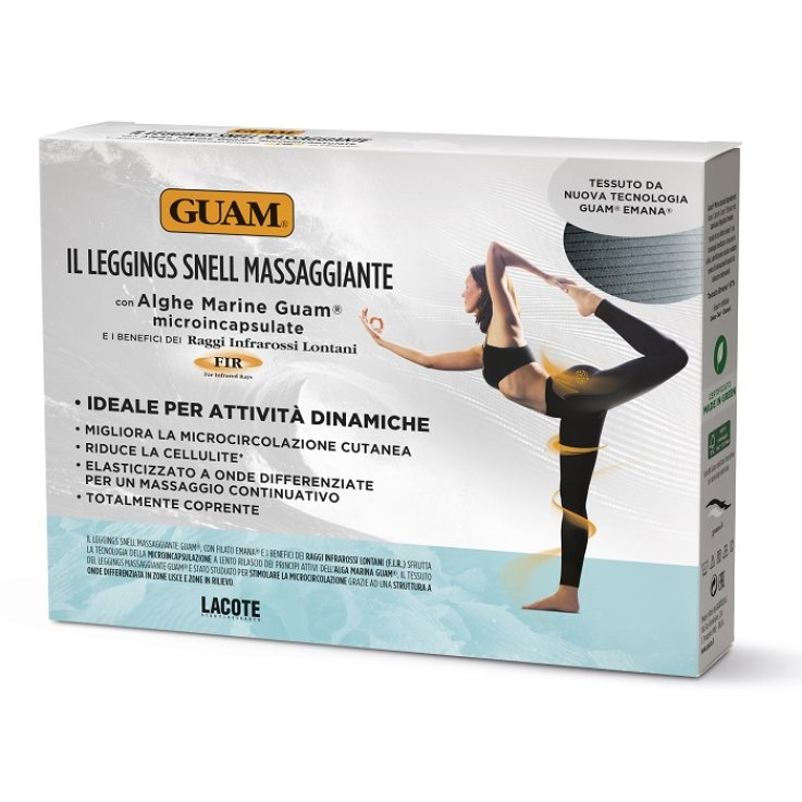 GUAM LEGGINGS SNELL MASSAGGIANTE XS/S GUAM LEGGINGS SNELL MASSAGGIANTE XS/S