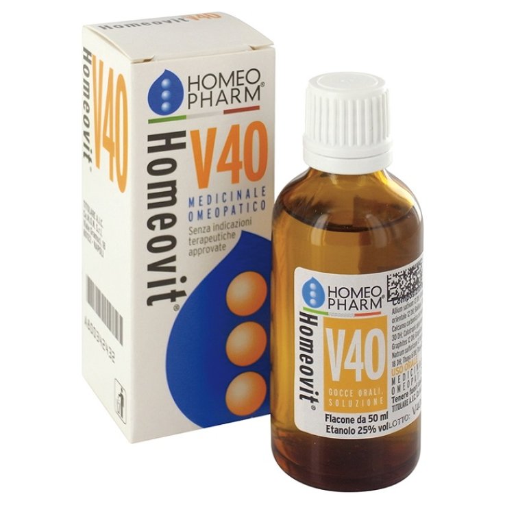 HOMEOVIT V40 Gocce 50ml HOMEOVIT V40 Gocce 50ml