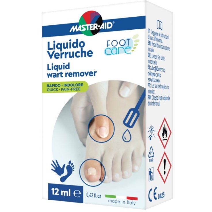 FOOTCARE Liquido Verruche 12ml FOOTCARE Liquido Verruche 12ml
