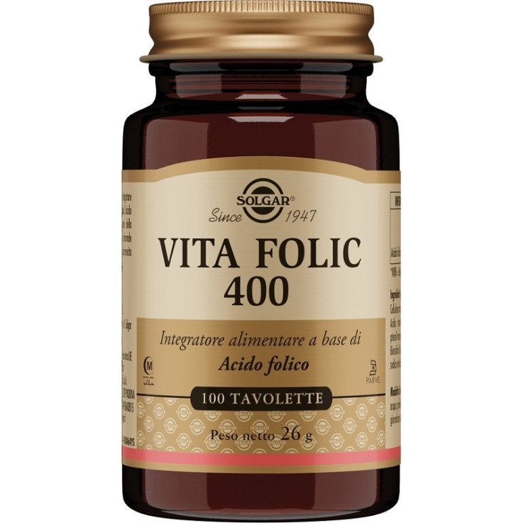 VITA FOLIC*400 100 Tav. SOLGAR VITA FOLIC*400 100 Tav. SOLGAR