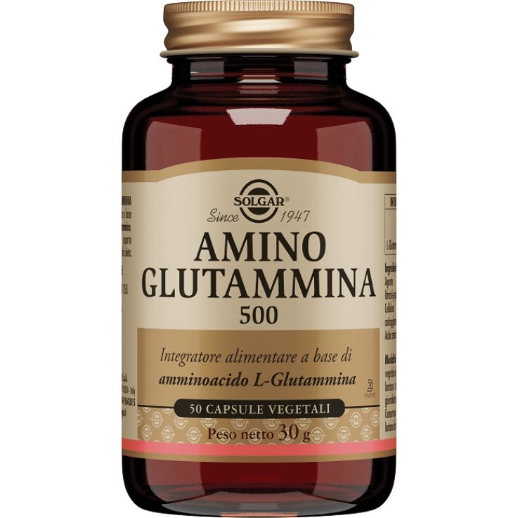 AMINO GLUTAM. 500 50Cps SOLGAR AMINO GLUTAM. 500 50Cps SOLGAR