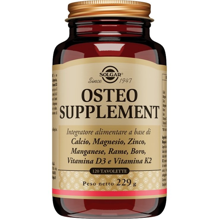 OSTEO SUPPLEMENT 120Tav.SOLGAR OSTEO SUPPLEMENT 120Tav.SOLGAR