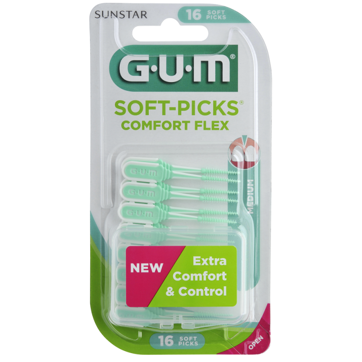 GUM SOFT PICK COMFORT FLEX SCOVOLINO INTERDENTALE 40 PEZZI GUM SOFT PICK COMFORT FLEX SCOVOLINO INTERDENTALE 40 PEZZI