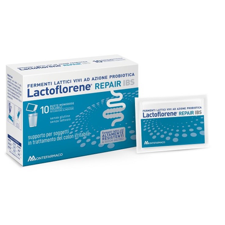 LACTOFLORENE REPAIR IBS 10 BUSTE DA 2 G SENZA GLUTINE SENZALATTOSIO LACTOFLORENE REPAIR IBS 10 BUSTE DA 2 G SENZA GLUTINE SENZALATTOSIO