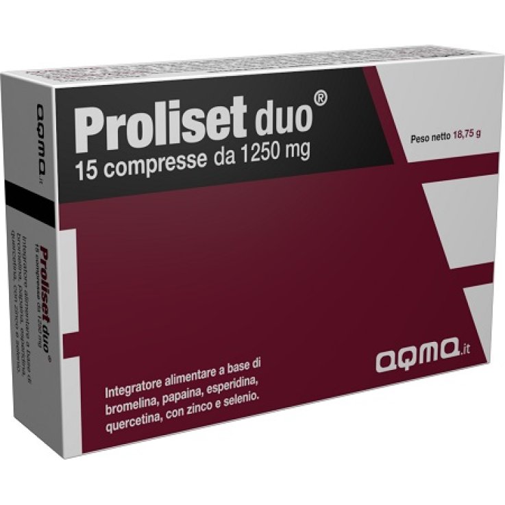 PROLISET Duo 15 Cpr 1000mg PROLISET Duo 15 Cpr 1000mg