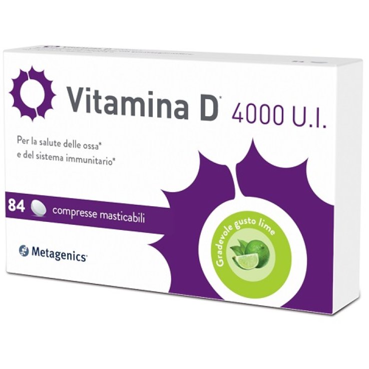VITAMINA D 4000UI 84 COMPRESSE VITAMINA D 4000UI 84 COMPRESSE