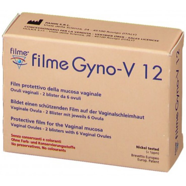FILME GYNO V 12 Ovuli Vag. FILME GYNO V 12 Ovuli Vag.