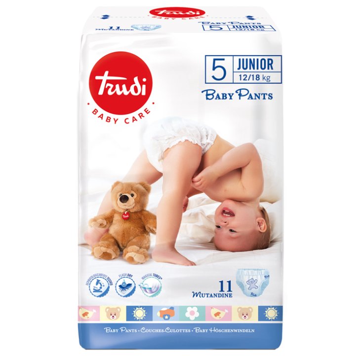 TRUDI BABY CARE PANTS JUNIOR 12/18 KG 11 PEZZI TRUDI BABY CARE PANTS JUNIOR 12/18 KG 11 PEZZI