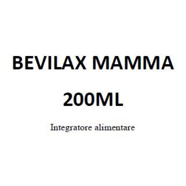 BEVILAX MAMMA 200 ML BEVILAX MAMMA 200 ML