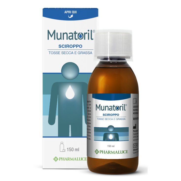 MUNATORIL Sciroppo Tosse 150ml MUNATORIL Sciroppo Tosse 150ml
