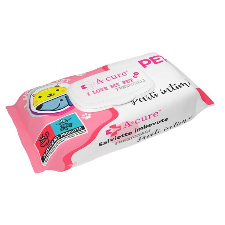 A+CURE I LOVE MY PET FUNZIONALE SALVIETTE POP-UP PARTI INTIME 40 PEZZI RICARICA A+CURE I LOVE MY PET FUNZIONALE SALVIETTE POP-UP PARTI INTIME 40 PEZZI RICARICA