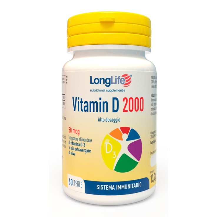 LONGLIFE VIT*D 2000UI 60 Perle