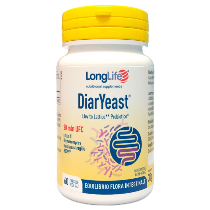 LONGLIFE DIARYEAST 60 Cps LONGLIFE DIARYEAST 60 Cps