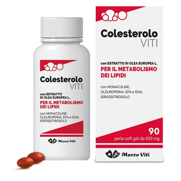 COLESTEROLO 90 Perle VITI COLESTEROLO 90 Perle VITI