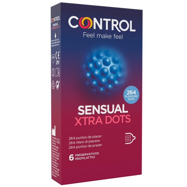 CONTROL*Sensual Xtra Dots 6pz CONTROL*Sensual Xtra Dots 6pz