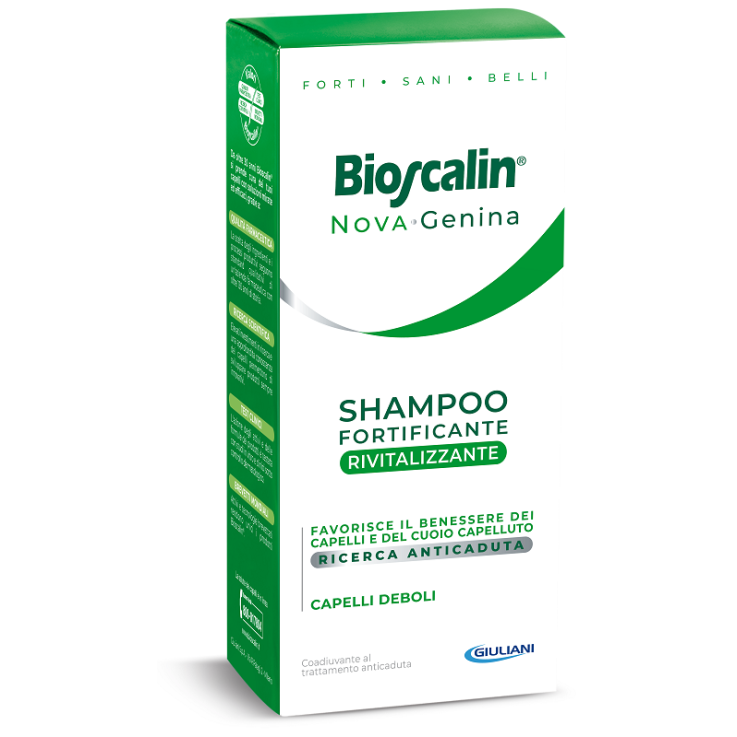 BIOSCALIN NOVA GENINA SHAMPOO FORTIFICANTE RIVITALIZZANTE 200 ML BIOSCALIN NOVA GENINA SHAMPOO FORTIFICANTE RIVITALIZZANTE 200 ML