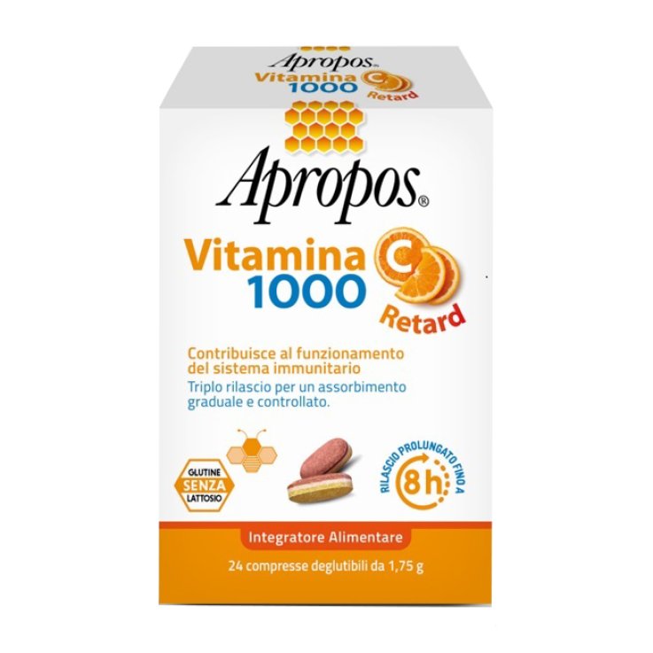 APROPOS VITAMINA C1000 24 Cpr APROPOS VITAMINA C1000 24 Cpr