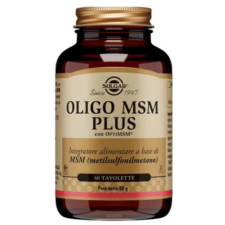 OLIGO MSM PLUS 60 Tav.SOLGAR OLIGO MSM PLUS 60 Tav.SOLGAR