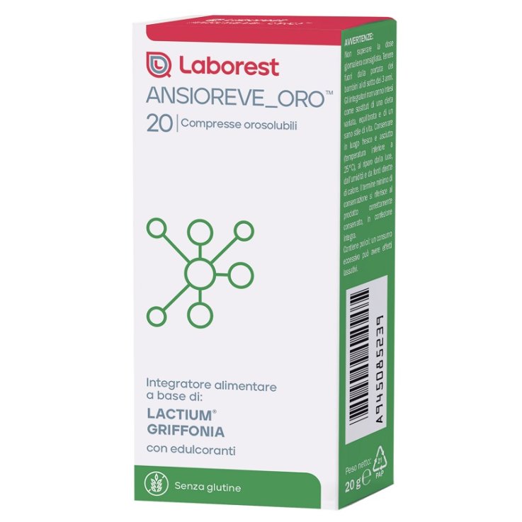 ANSIOREVE ORO 20 Cpr