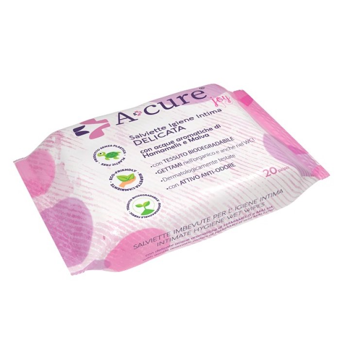 A+CURE 20 Salviette Igiene Intima Delicata A+CURE 20 Salviette Igiene Intima Delicata