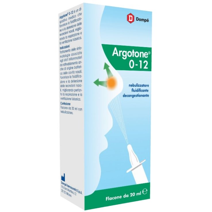 ARGOTONE 0-12 SPRAY NASALE 20 ML ARGOTONE 0-12 SPRAY NASALE 20 ML