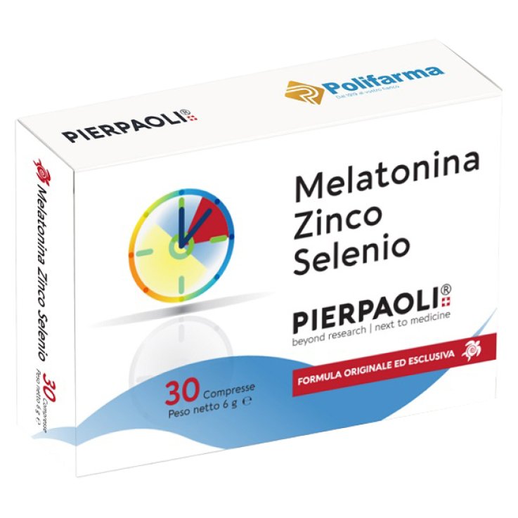 MELATONINA ZN+SE 30CprP.PAOLI MELATONINA ZN+SE 30CprP.PAOLI