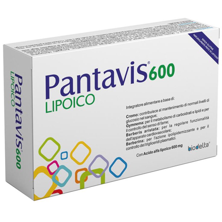 PANTAVIS 600 Lipoico 30 Cpr PANTAVIS 600 Lipoico 30 Cpr