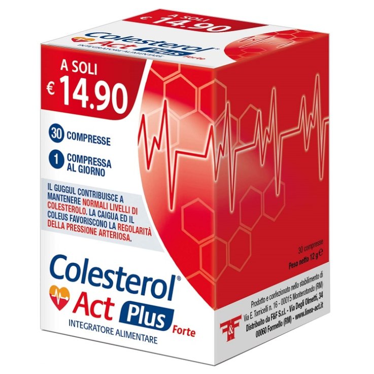 COLESTEROL ACT Plus Fte 30 Cpr COLESTEROL ACT Plus Fte 30 Cpr