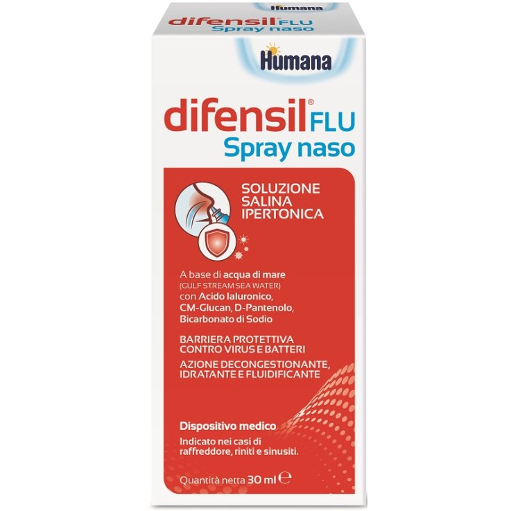 DIFENSIL Flu Spray Naso 30ml DIFENSIL Flu Spray Naso 30ml