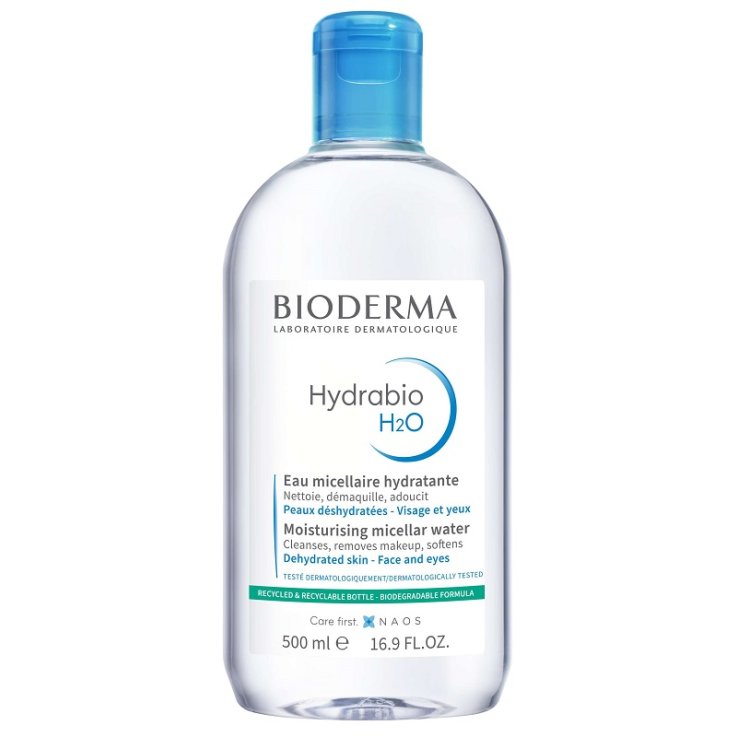 HYDRABIO H2O SOLUZIONE MICELLARE STRUCCANTE IDRATANTE 500 ML HYDRABIO H2O SOLUZIONE MICELLARE STRUCCANTE IDRATANTE 500 ML