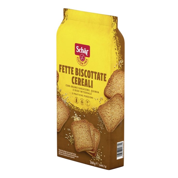 SCHAR Fette Bisc.Cereali 260g SCHAR Fette Bisc.Cereali 260g