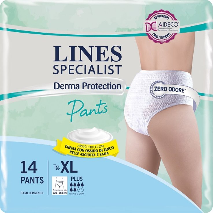 LINES SP.DERM Pants Pl.XL 14pz LINES SP.DERM Pants Pl.XL 14pz