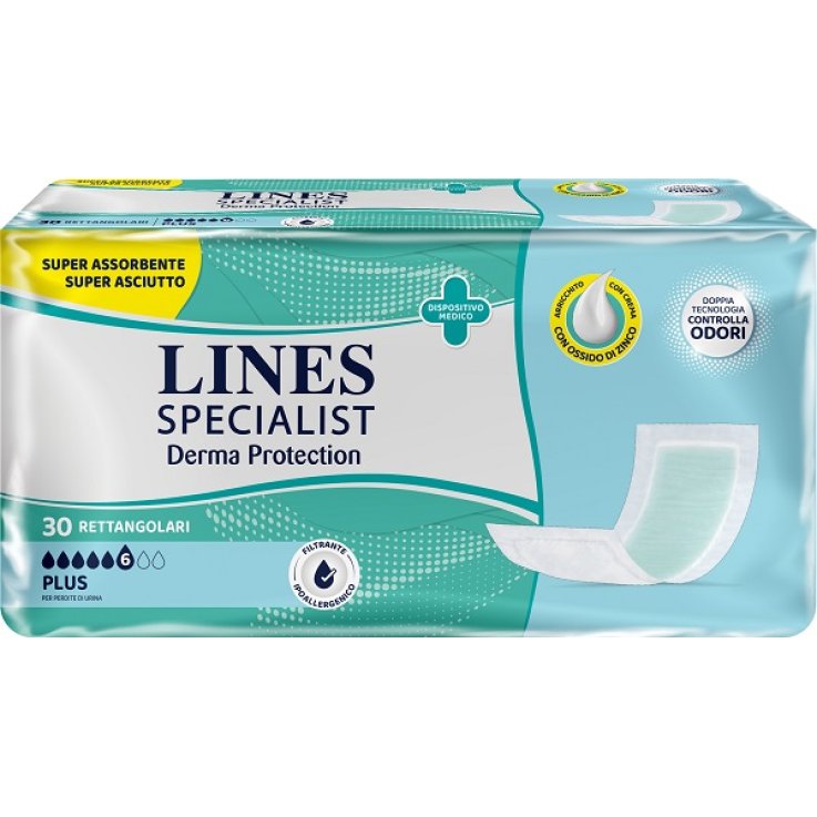LINES SP.DERM Rettang.30pz LINES SP.DERM Rettang.30pz