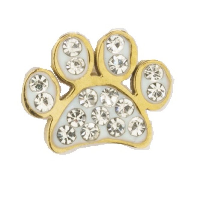 ORECCHINO IMPRONTA ORO STRASS ORECCHINO IMPRONTA ORO STRASS