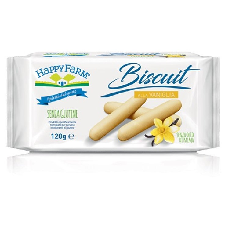 HAPPY FARM Bisc.Vanigllia 120g HAPPY FARM Bisc.Vanigllia 120g