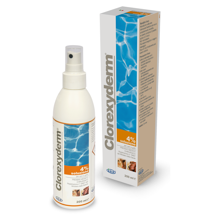CLOREXYDERM SOL 4% 200ML SPY