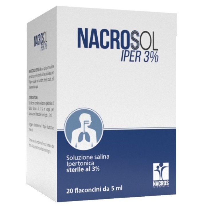 NACROSOL Iper 3% 20f.Fis.5ml NACROSOL Iper 3% 20f.Fis.5ml