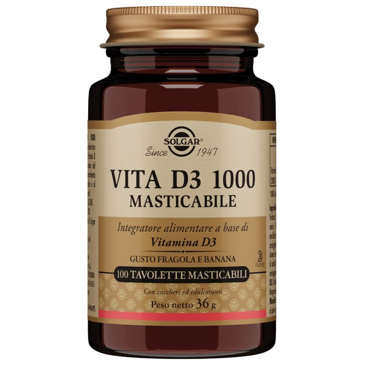 VITA D3*1000 100Tav.SOLGAR VITA D3*1000 100Tav.SOLGAR
