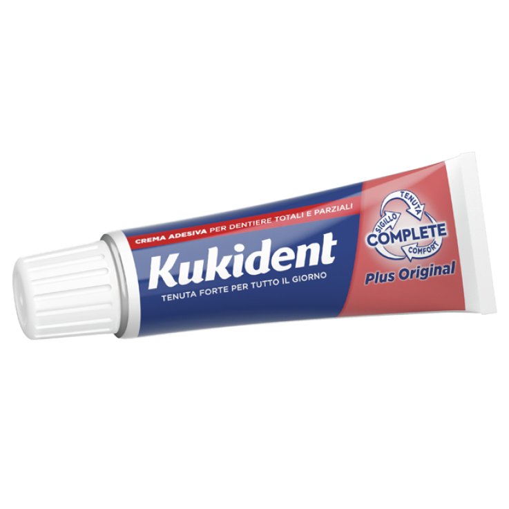 KUKIDENT PLUS ORIGINAL CREMA ADESIVA DENTIERE 40 G KUKIDENT PLUS ORIGINAL CREMA ADESIVA DENTIERE 40 G