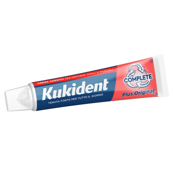 KUKIDENT PLUS ORIGINAL CREMA ADESIVA DENTIERE 65 G KUKIDENT PLUS ORIGINAL CREMA ADESIVA DENTIERE 65 G