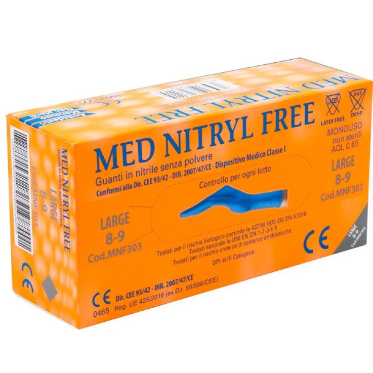 GAMMADIS Guanti Nitr.L 100pz GAMMADIS Guanti Nitr.L 100pz