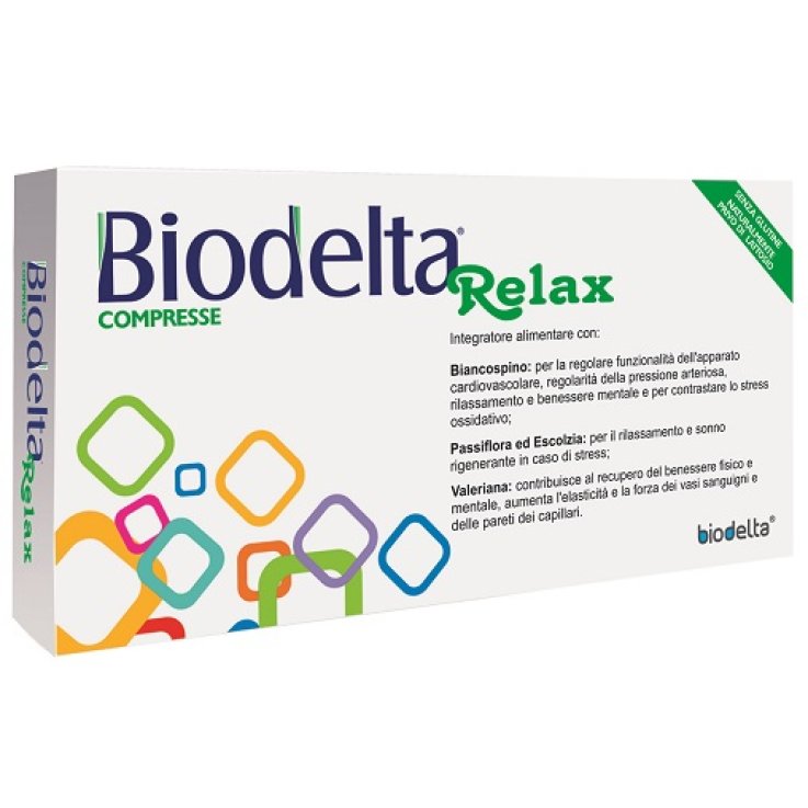 BIODELTA RELAX 30 Cpr BIODELTA RELAX 30 Cpr
