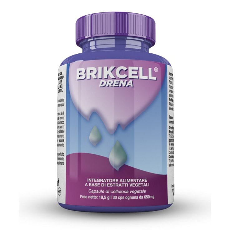 BRIKCELL Drena 30 Cps 580mg BRIKCELL Drena 30 Cps 580mg