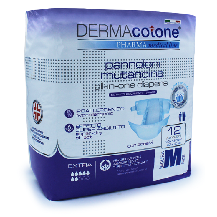 DERMACOTONE Pann.Mut.M 12pz DERMACOTONE Pann.Mut.M 12pz
