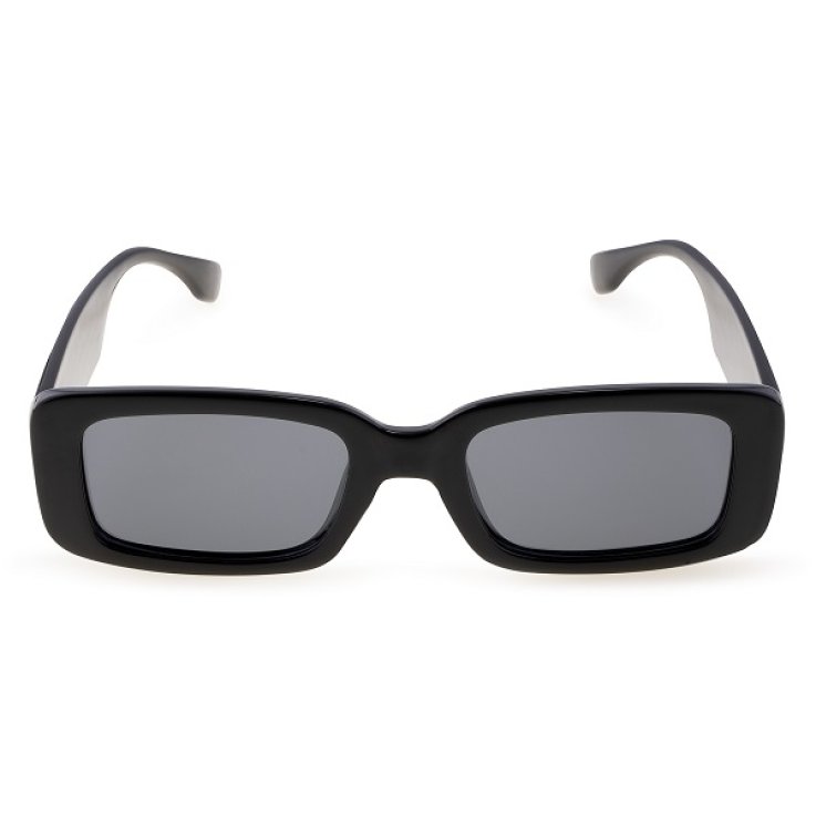 CONTACTA BOLD NERO CON LENTE NERA OCCHIALE DA SOLE POLARIZZATO