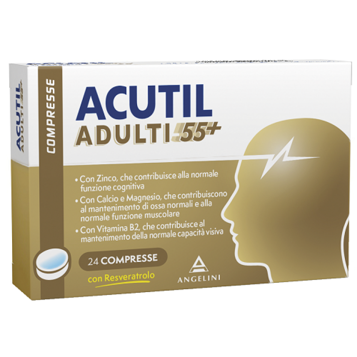 ACUTIL Adulti 55+ 24 Cpr ACUTIL Adulti 55+ 24 Cpr