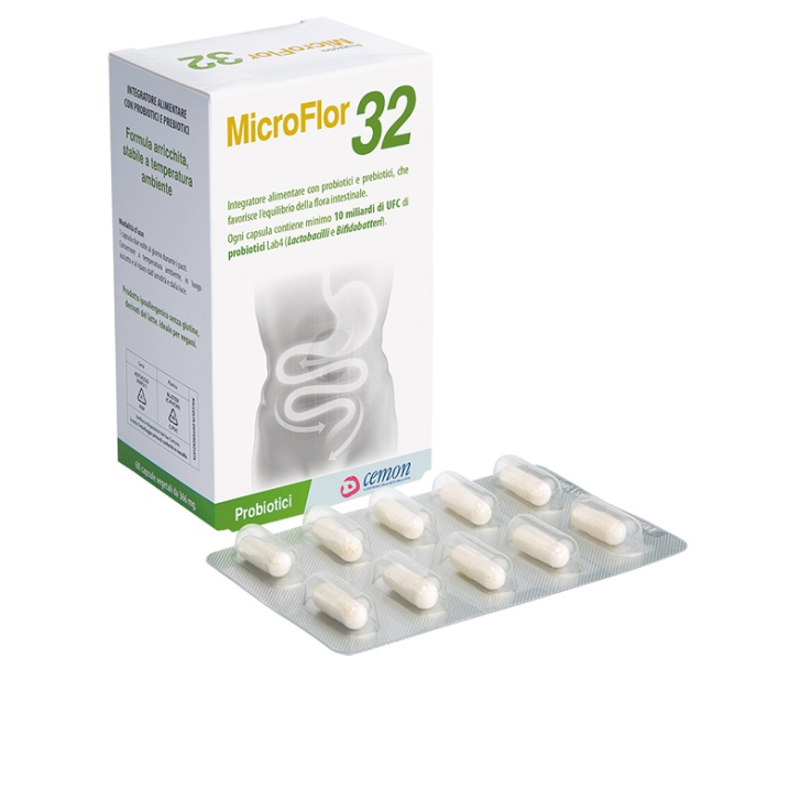 MICROFLOR 32 60 CAPSULE VEGETALI