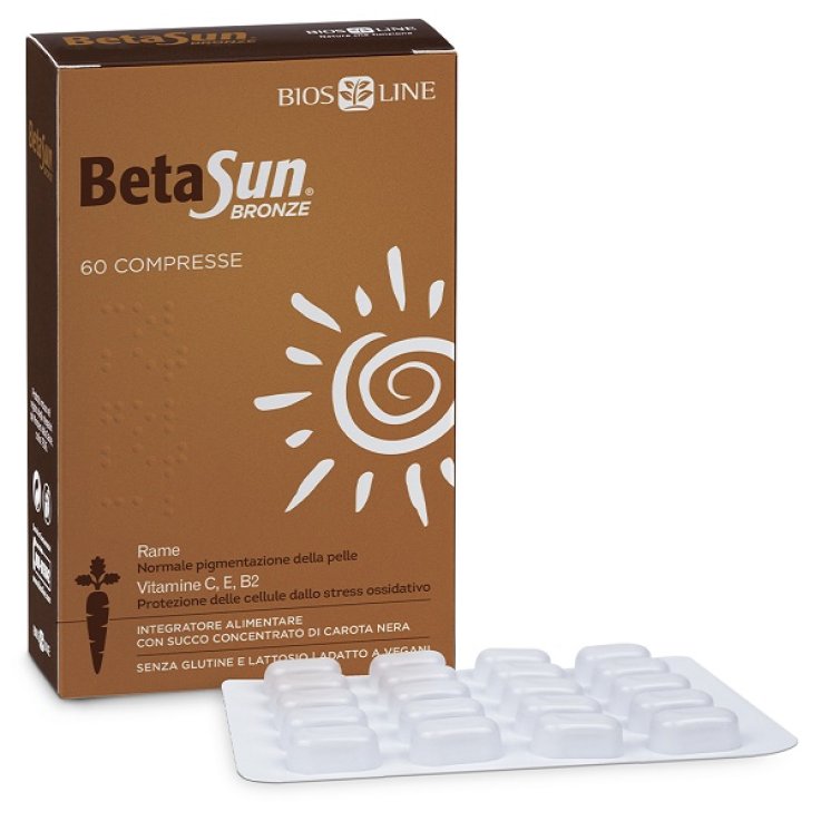 BIOSLINE BETASUN BRONZE 60 COMPRESSE BIOSLINE BETASUN BRONZE 60 COMPRESSE