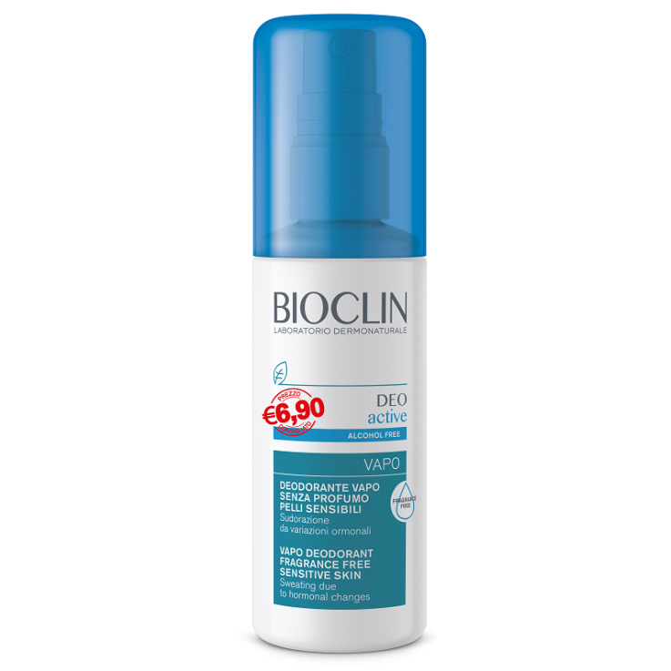 BIOCLIN DEO ACTIVE VAPO SENZA PROFUMO E SENZA ALCOOL PER PELLI SENSIBILI PROMO 100 ML BIOCLIN DEO ACTIVE VAPO SENZA PROFUMO E SENZA ALCOOL PER PELLI SENSIBILI PROMO 100 ML